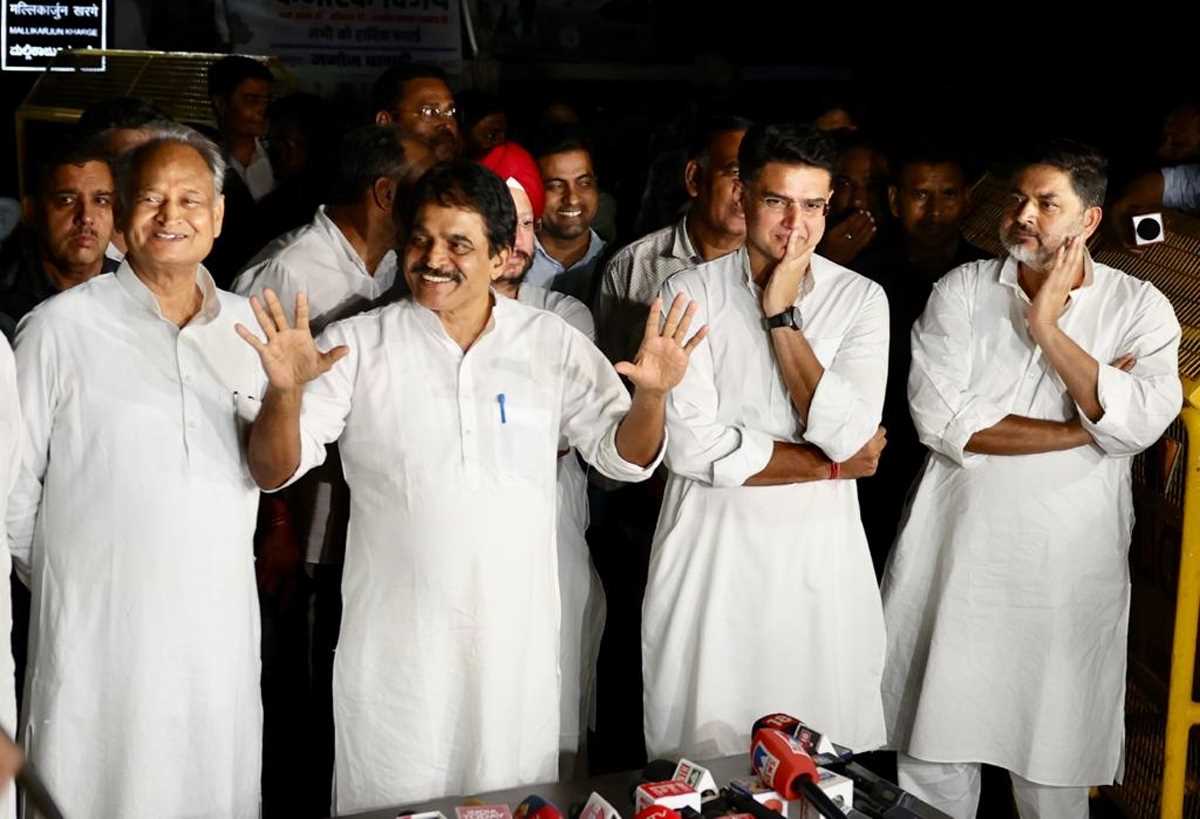 राजस्थान में कांग्रेस के दोनों खेमों के बीच संघर्ष विराम, पर असमंजस बरकरार